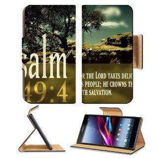 Bible Verse Psalm 1494 Sony Xperia Z Ultra Flip Case Stand Magnetic Cover Open Ports Customized Made to Order Support Ready Premium Deluxe Pu Leather 7 1/4 Inch (185mm) X 3 15/16 Inch (100mm) X 9/16 Inch (14mm) MSD Sony Xperia Z Ultra cover Professional X