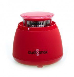 Audiosnax X1 Bluetooth Speaker   Red Computers & Accessories