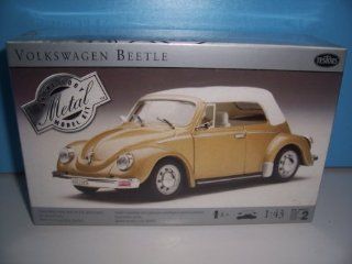 #149 Testors Volkswagen Beetle 1/43 Scale Metal Model Kit,Needs Assembly Toys & Games