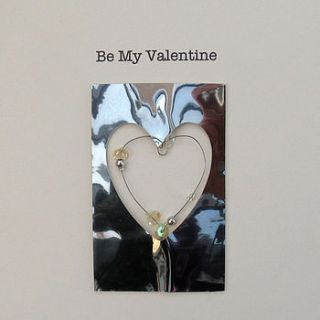 be my valentine personalised card by dribblebuster