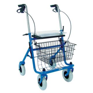 Briggs Healthcare Traditional Steel Rollator with Seat, Basket and
