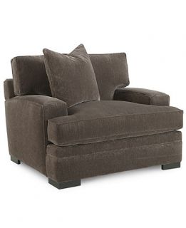 Teddy Fabric Living Room Chair, 47W x 44D x 29H   Furniture