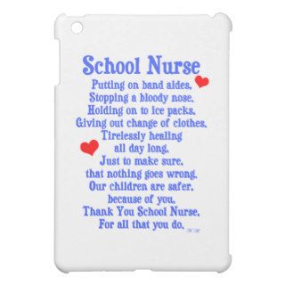 School Nurse iPad Mini Covers