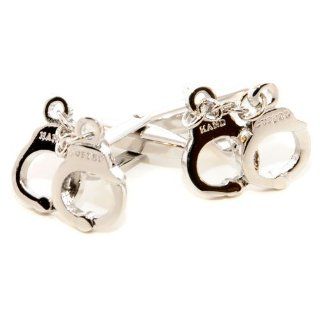 Handcuff Cufflinks w/ Box Jewelry