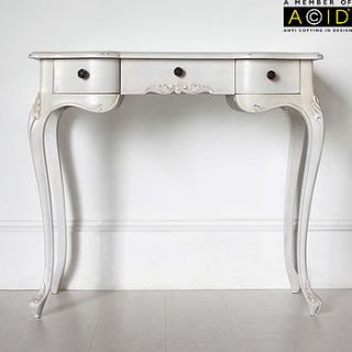 classic console or dressing table by out there interiors