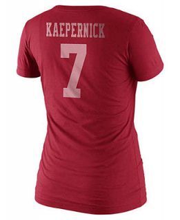 Nike Womens Short Sleeve Colin Kaepernick San Francisco 49ers Player T Shirt   Sports Fan Shop By Lids   Men