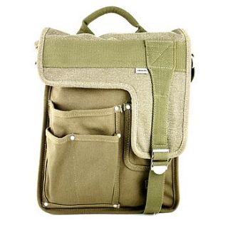 ducti musette deployment bag   green by adventure avenue