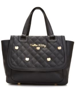 Hello Kitty Glitter Embossed Satchel   Handbags & Accessories