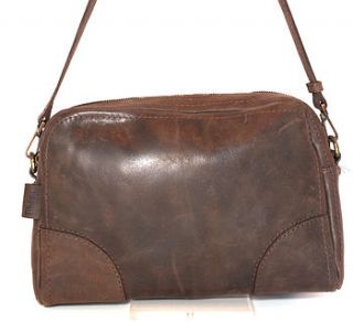 tibana leather over shoulder bag by incantation home & living