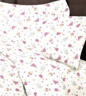 Laura Ashley Fun Fairies Sheet Set Twin   White   Pillowcase And Sheet Sets
