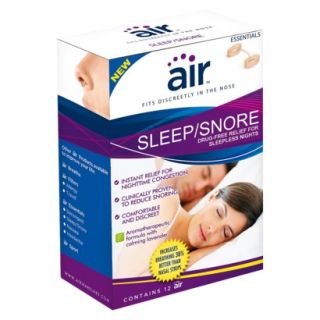 air SLEEP/SNORE   Drug free Snoring Relief and S