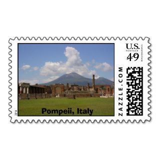Pompeii, Italy Postage Stamp