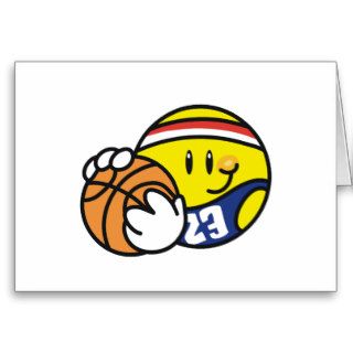 Smiley Basketball Cards