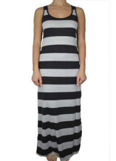 143Fashion Ladies Fashion Striped Long Maxi Dress