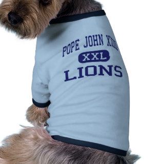 Pope John XXIII   Lions   High   Sparta New Jersey Dog Tee
