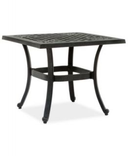 Aluminum 21 Round Outdoor End Table   Furniture