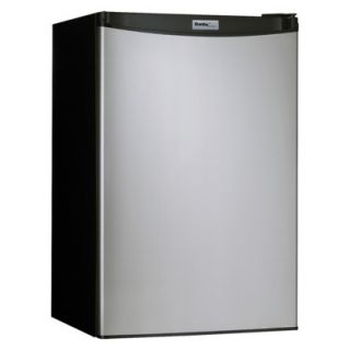 Danby Refrigerator   Black/Steel (4.3 cu.ft)