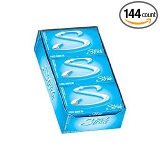 Cadbury Adams Sweet Peppermint Stride Gum, 14 Pieces    144 per case.  Chewing Gum  Grocery & Gourmet Food