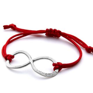 infinity friendship bracelet by chambers & beau