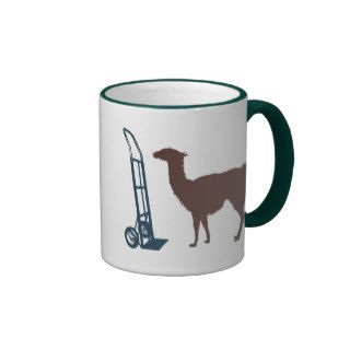 Dolly llama coffee mug