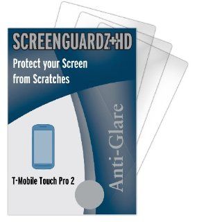 ScreenGuardz+ HD Ultra Slim Screen Protector for T Mobile Touch Pro 2   Transparent Cell Phones & Accessories