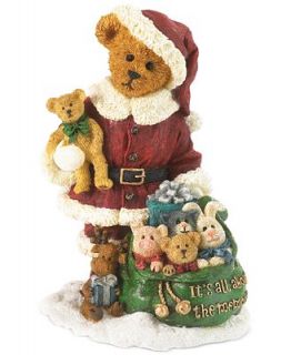 Boyds Bears Collectible Figurine, Santa Teddy Bear   Holiday Lane