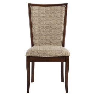 Safavieh Tyrone Upholstered Dining Chair   Beige