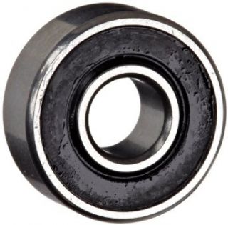 MRC R4ZZ Small Ball Bearing, Double Sealed, No Snap Ring, Inch, 1/4" ID, 5/8" OD, 31000 rpm Max RPM, 139 lbs Static Load Capacity, 332 lbs Dynamic Load Capacity Deep Groove Ball Bearings