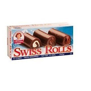 Little Debbie Swiss Roll (Pack of 6)  Wafer Cookies  Grocery & Gourmet Food