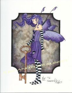 Key to Happiness Amy Brown Open Edition 8.5" X 11" Fairy Print  