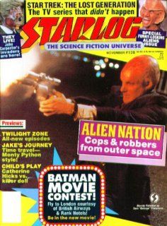 STARLOG #136 Star Trek Alien Nation John Carpenter's They Live ++ 11 1988 Entertainment Collectibles