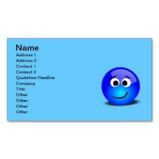 88 Free 3D Apprehensive Smiley Face Clipart Illust Business Card Template