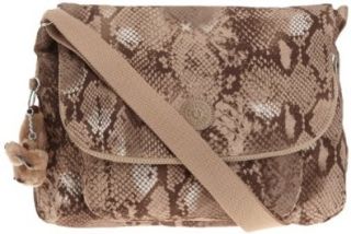 Kipling Women's Garan Shoulder Bag Beige Snake Shoes