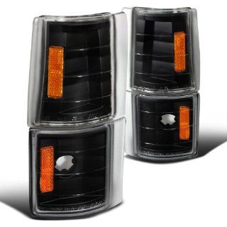 Gmc Sierra/ Suburban/ Yukon/ C10 Corner Lights Black Automotive