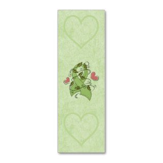 Green Hope Ribbon Business Cards