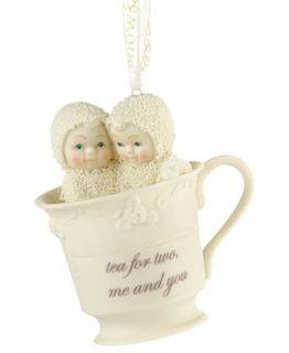 Department 56 Snowbabies Girlfriends Tea for Two Ornament   Holiday Lane