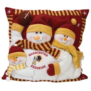 Washington Redskins Snowman Family Pillow   Hypoallergenic Pillows