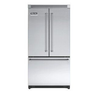 Viking VCFF136SS   Stainless Steel 36"French Door Bottom Mount Refrigerator/Freezer   VCFF Appliances