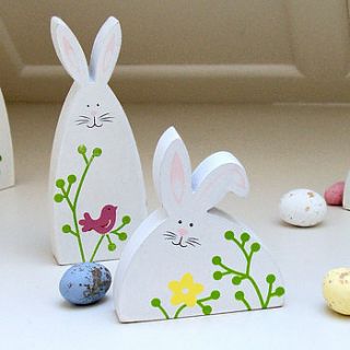 easter bunny decorations by red lilly