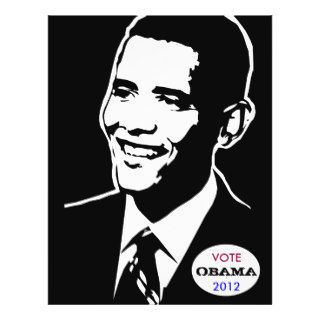 VOTE OBAMA, 2012 flyer