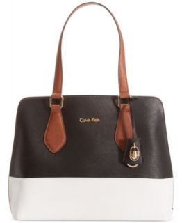 Calvin Klein Modena Leather Tote   Handbags & Accessories