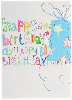 pack of 12  birthday cards by paper salad