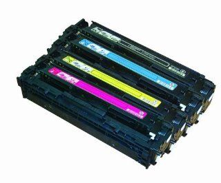4 Pack Ink4work Remanufactured HP 131A Toner Cartridge for Hp Laserjet Pro M251 M276 Toner Printers    CF210A Black,CF211A Cyan,CF212A Yellow,CF213A Magenta