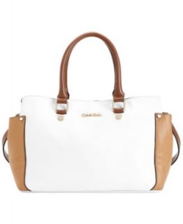 Calvin Klein Cabo Pebble Satchel   Handbags & Accessories