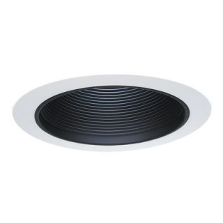 Sea Gull Lighting 6 Recessed Trim with Deep Cone Black Baffle in