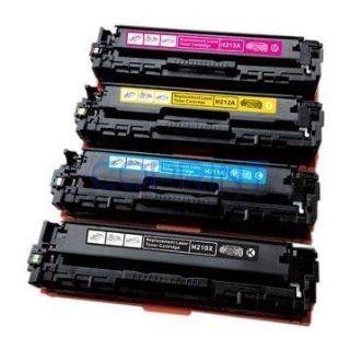 Clearprint  131A/X CF210X, CF211A, CF212A, CF213A Compatible Color Toner Set for HP LaserJet Pro 200 Series, MFP M276nw, M251nw printers Electronics