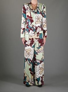 Giorgio Armani Vintage 1990s Printed Suit