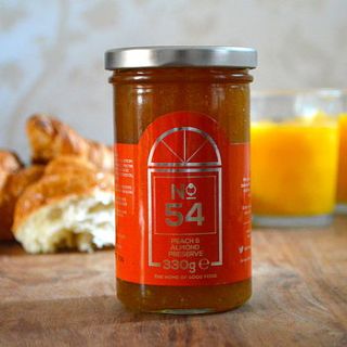 peach and almond preserve by number 54