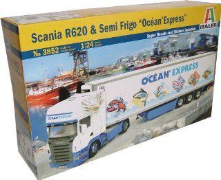 Italeri 124 Scania R620 Semi Frigo 'Ocan Express' Toys & Games