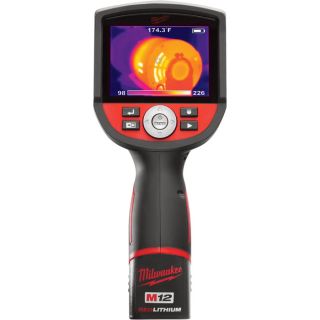 Milwaukee M12 Cordless Thermal Imager — 12 Volt, Model# 2260-21  Thermal Cameras